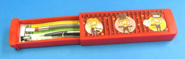 magic pencil case (red)