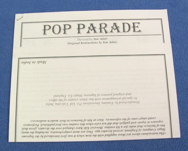pop parade (ian adair)
