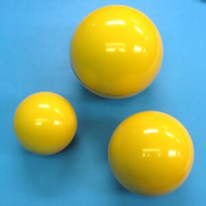 yellow nesting balls