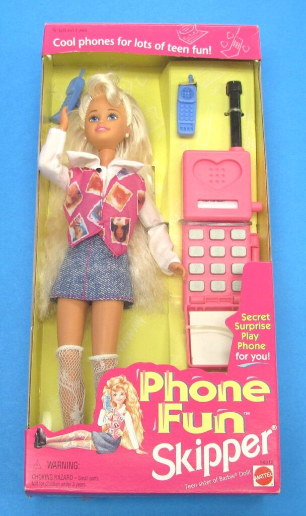 バービー人形③　スキッパー　Phone Fun Skipper Barbie Phone Fun Skipper | Winkler's Magic Warehouse
