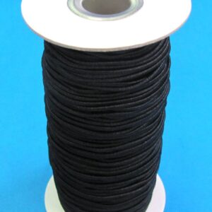 elastic cord black 72 yards 2mm