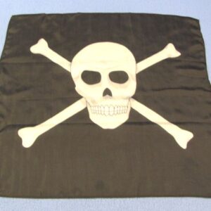 skull and crossbones silk