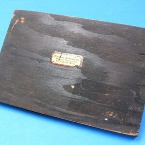 unknown joe karson (karson xclusives) wooden base stamped number 17