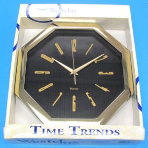 westclox time trends wall clock