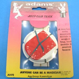 adams' jiffy coin trick (package color 2)