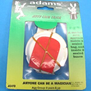 adams' jiffy coin trick (package color 3)