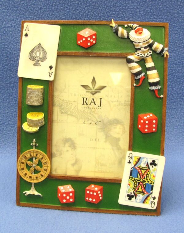 gambler picture frame