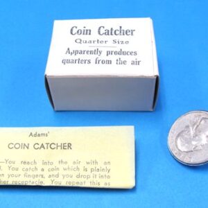 adams' coin catcher quarter size (marked box)