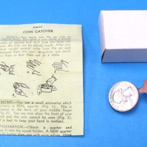 adams' coin catcher quarter size (unmarked box)