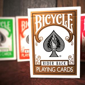 bicycle gold playing cards