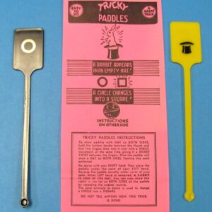 vintage e z magic tricky paddles (style 1)