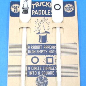 vintage e z magic tricky paddles (style 3)