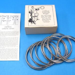 vintage adams' linking rings (3.5 inch) plus extra triple rings