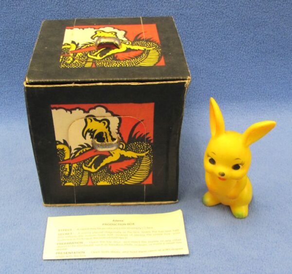 vintage adams' dragon production box