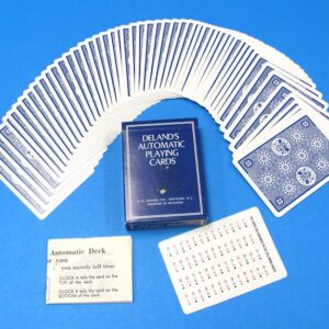 deland's automatic playing cards