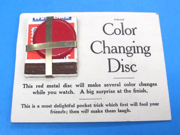 color changing disc (vintage adams)