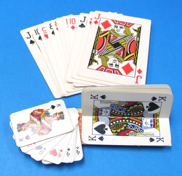 vintage diminishing cards (maker unknown)