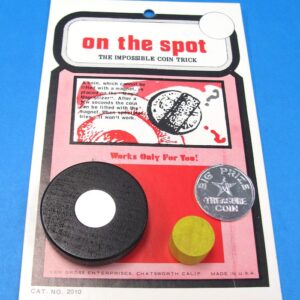 on the spot impossible coin trick (vintage) type 2