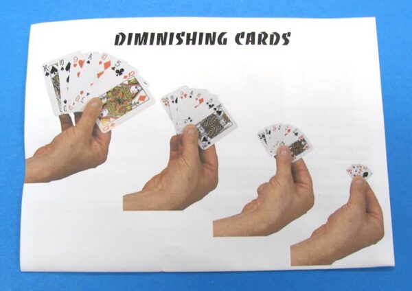 diminishing cards (joker magic)