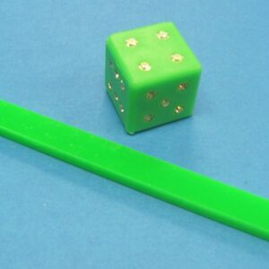 flying rhinestones green