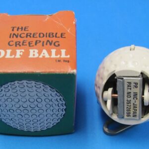 vintage japanese the incredible creeping golf ball