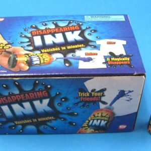 a bottle of disappearing ink joke