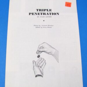 triple penetration by jules lenier