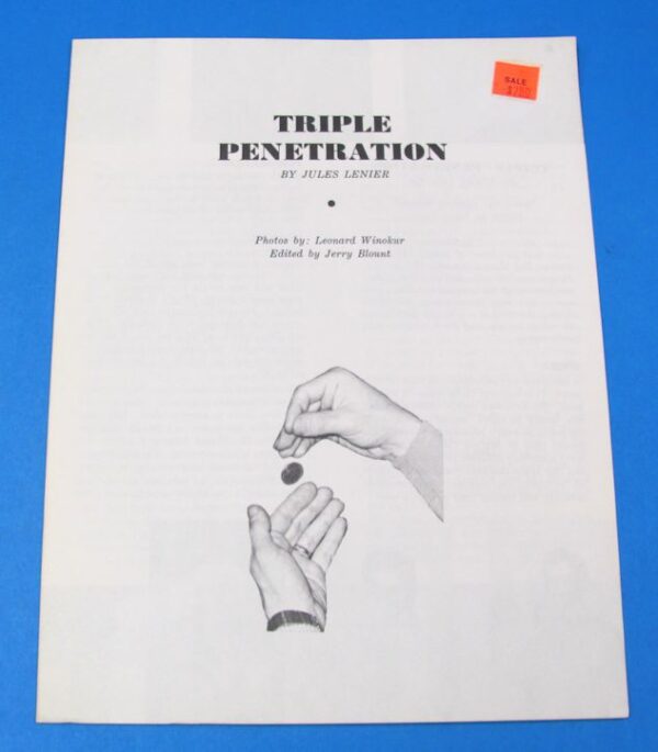 triple penetration by jules lenier