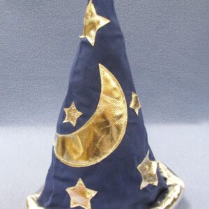 wizard hat moon and stars