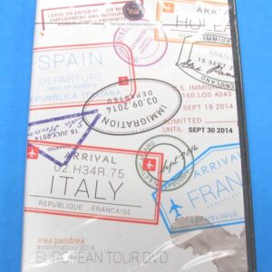 minimal tour 2014 by alex pandrea (dvd)