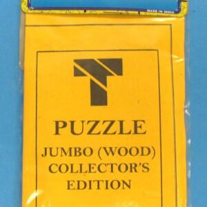 t puzzle – jumbo wood collector’s edition