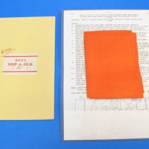 rice's 18 inch snip a silk (nos)