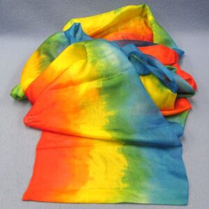 abbott's rainbow streamer 12 inches x 24 feet