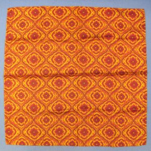 hour glass design foulard (22 inch)