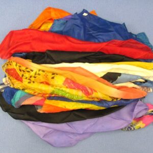 lot of 18 inch pre owned production silks