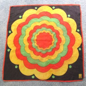 rice's sunburst symphony silk 22 x 24 inch (pre owned)