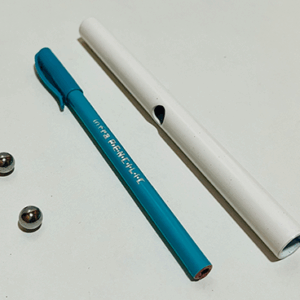 steel ball through pen by the essel magic