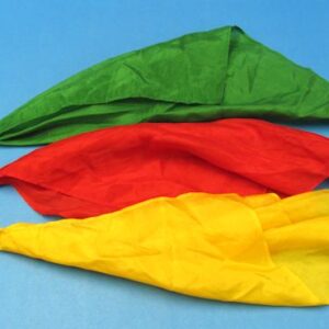 unknown set of three 12 inch silks