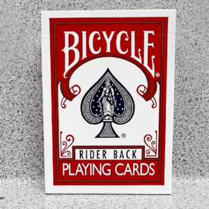 bicycle 2 faced mirror deck (same on both sides) red tuck case