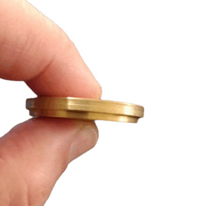 marcel's okito box for one dollar size coin