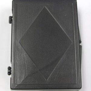 miracle card case gunmetal gray