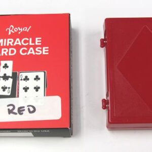 miracle card case red
