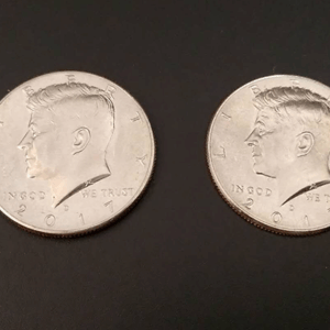 n2 coin set (half dollar) by n2g magic