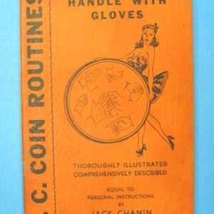 j. c. coin routines – handle with gloves (jack chanin) (signed)