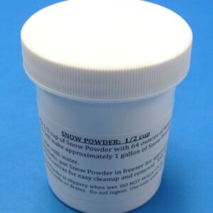 snow powder (1/2 cup)