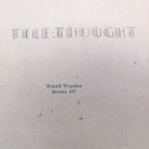vintage original tele thought by robert a. nelson