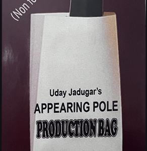appearing pole bag white
