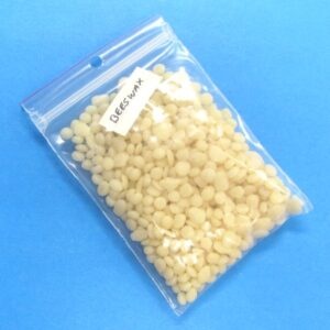 beeswax pellets in bag