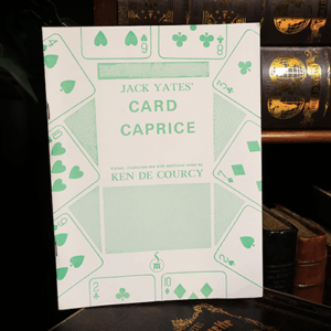 jack yates' card caprice by ken de courcy