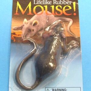 lifelike rubber mouse (loftus)